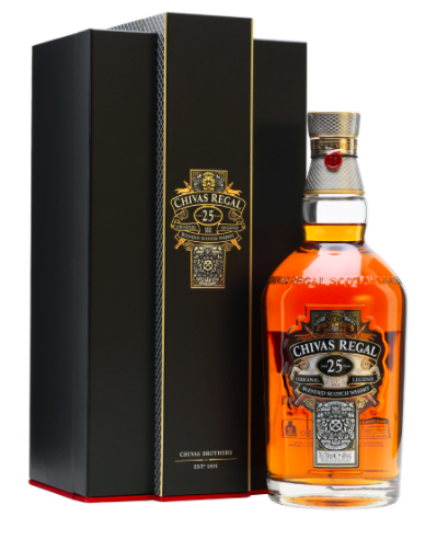 Chivas Regal 25 Scotch Whisky For Sale