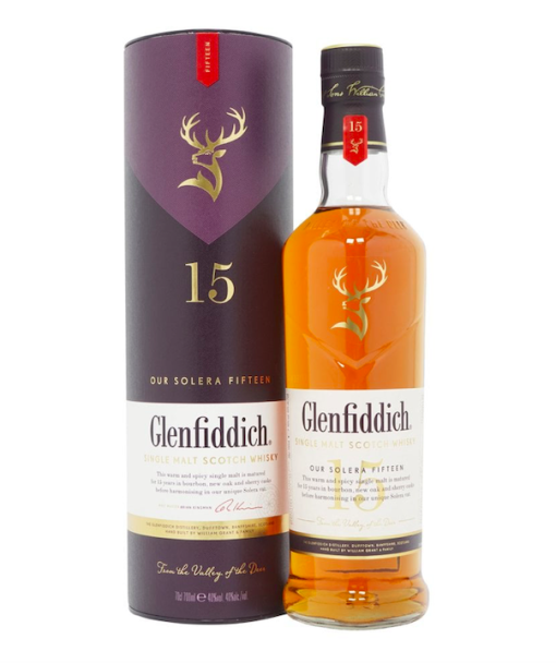 Glenfiddich 15 Years Scotch Whisky For Sale